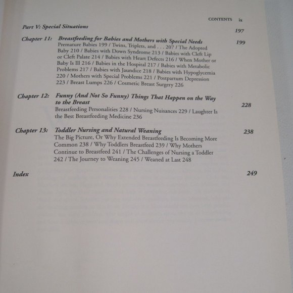 The Breastfeeding Book by Marth and William Sears - Picture 7 of 7